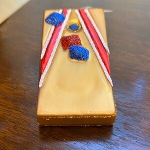 Cornhole Game Old World Christmas Glass Tree Ornament NWT